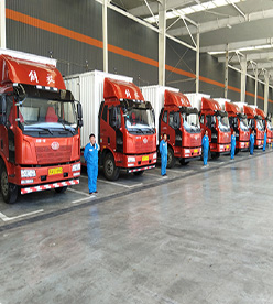 常州到普洱物流公司车辆展示